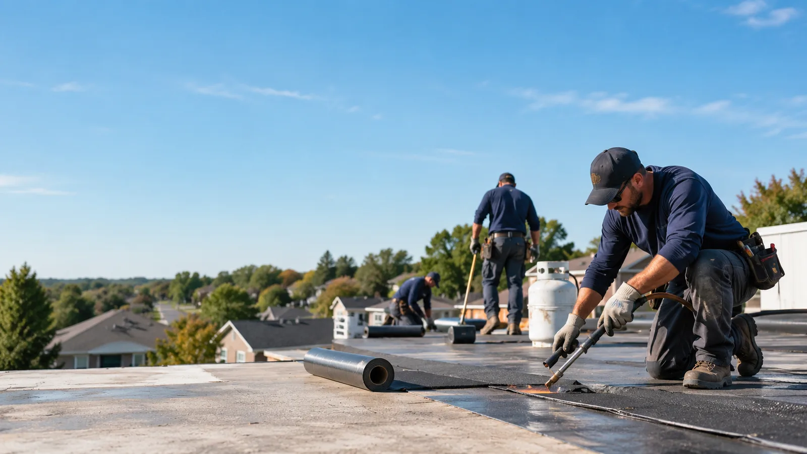Flat Roof Leak Repair providers in Panama, IL